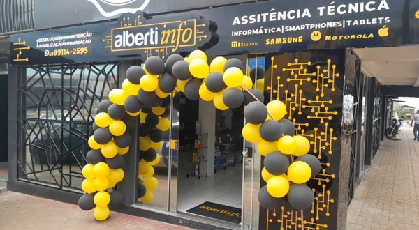 Alberti Info está em novo local, mais amplo e aconchegante