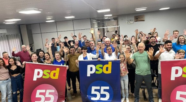 Sidinei Bortoncello (PSD) e Juarez José Gonçalves (PSD) são anunciados como Pré-candidatos a prefeito e vice