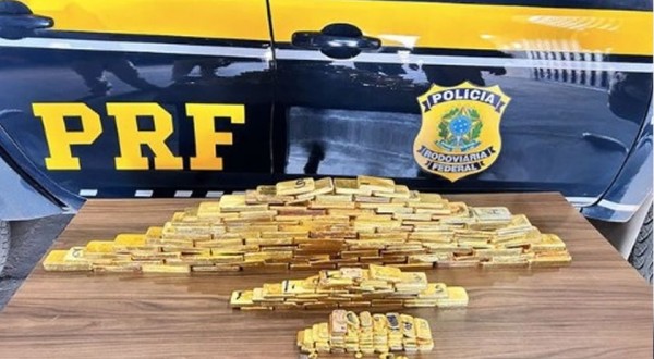 Em menos de 48 horas, PRF faz maiores apreensões de ouro da história