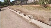Atos de vandalismo são registrados nas obras de implantação de meio-fio e calçadas