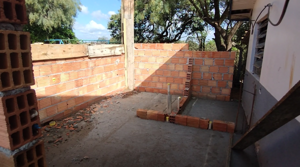 Creche Sonho Encantado está passando por uma ampla reforma