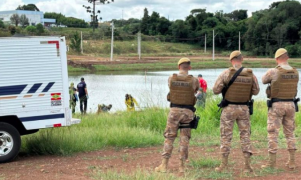 Corpo boiando é encontrado em lago no Oeste de SC e Polícia Científica investiga o caso