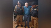 Idoso agradece policiais militares quatro meses após ser resgatado de acidente grave em Francisco Beltrão