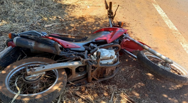 Colisão entre motos na SC492 em Tigrinhos deixa condutor gravemente ferido