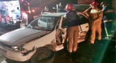 Grave acidente deixa dois feridos na PR-483