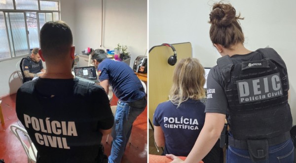 Polícia Civil realiza operação contra armazenamento de pornografia infanto-juvenil