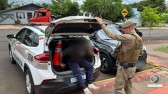 Homem é preso por furto de motocicleta