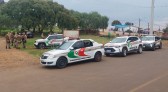 Condutor foge de abordagem policial e veículo é localizado em Santo Antonio do Sudoeste
