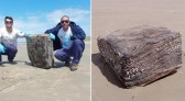 ‘Caixa misteriosa’ da Segunda Guerra Mundial aparece em praia de SC