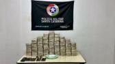 Quatro pessoas são presas com mais de 80 kg de crack em SC