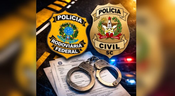 Moradora do Oeste de SC é presa pela PRF no Ceará por mandado de roubo