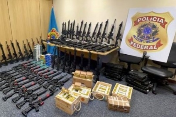 Governo diz que apreensões de armas de fogo ilegais cresceram 28% em 2023 em relação a 2022