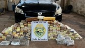 Polícia Militar apreende 146kg de maconha e 2,4kg de morruga