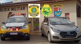 Veículo roubado e clonado é apreendido em Marmeleiro
