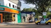 Policiais militares entram em confronto armado com suspeitos que realizavam roubo a duas agências bancárias em Sulina