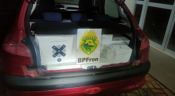 BPFRON apreende bebidas estrangeiras