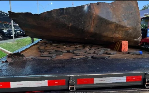 Caminhão carregado com crack é apreendido na BR 277 no Paraná