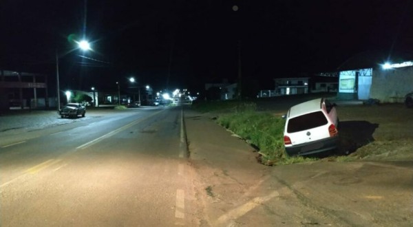 Motorista foge do local após acidente que deixou um homem ferido