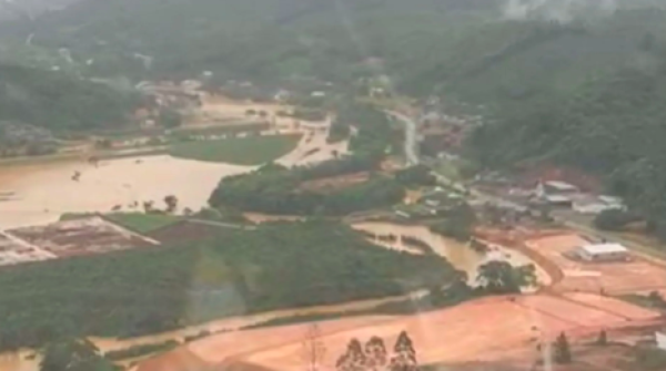 Seis cidades de Santa Catarina decretam emergência após temporais intensos