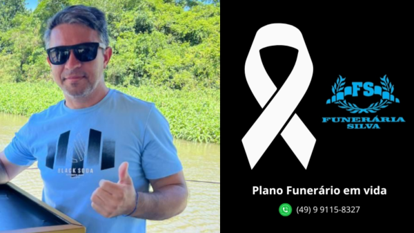 Comunicamos o falecimento de Serafim de Camargo Fortes