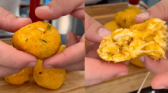Bolinho de frango recheado com queijo: apenas três ingredientes e em 10 minutos na Air Fryer