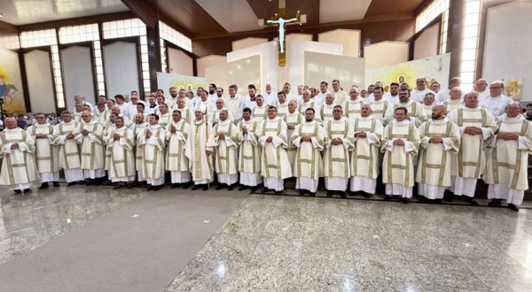 38 novos diáconos permanentes foram ordenados em celebração, entre eles Lirio Carboni, de Barracão