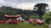Corpos encontrados no Rio Marrecas são de irmãos gêmeos