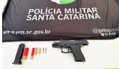 Homem é preso por porte ilegal de arma de fogo