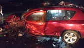 Colisão envolve dois carros e caminhão na BR-158