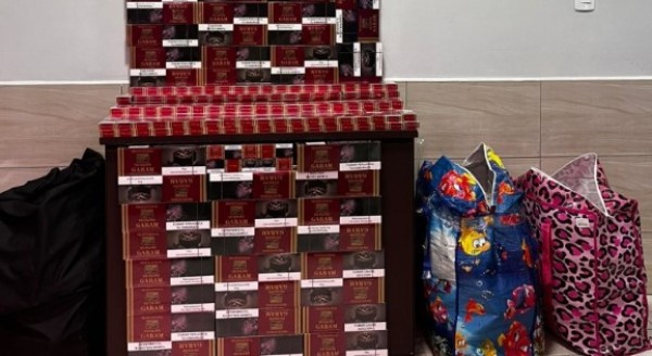 PMRv apreende mais de 800 maços de cigarros e artigos de bazar, no Oeste de SC