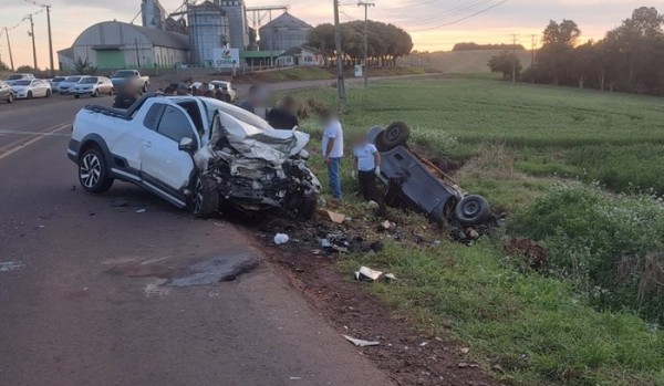 Grave acidente com óbito na PR-475