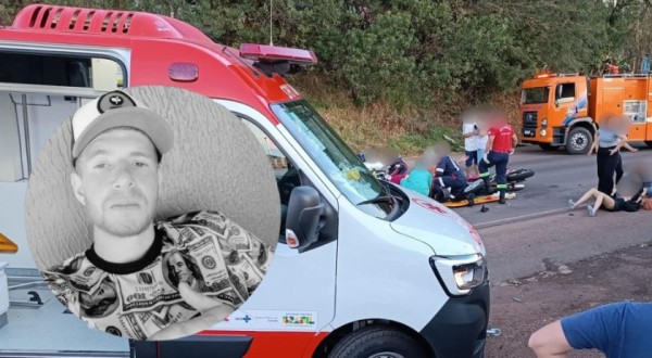 Vítima fatal de acidente entre duas motos na BR-163 é identificado