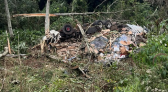 Motorista morre após caminhão carregado com placas solares tombar