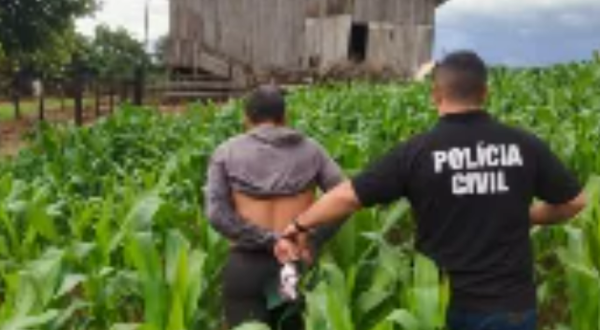 Condenado a 28 anos por estupro de vulnerável é preso