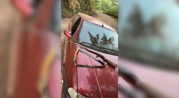 Homem é preso por posse irregular de arma, ameaça e embriaguez ao volante