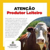 Bovinocultures Leiteiros de Paraíso podem aderir ao Novo Programa de Melhoramento Genético