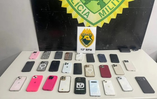 Roubos de celulares caem mais de 16% no Paraná no primeiro semestre de 2025