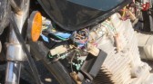 Motocicleta é apreendida em Foz do Iguaçu com fios do sistema elétrico amarrados com terço