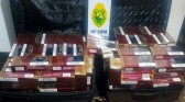 ROTAM apreende carga de cigarros contrabandeados