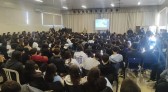 Patrulha Maria da Penha promove palestra sobre proteção à pessoa idosa em colégio
