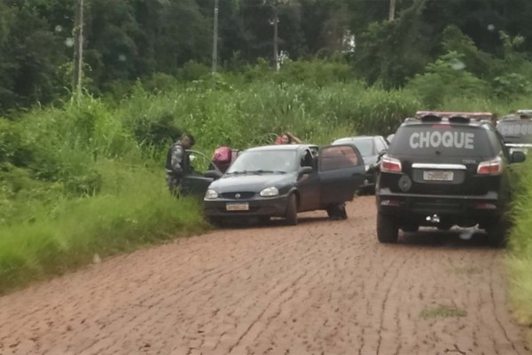 Grupo tenta invadir terras mas é impedido pela polícia