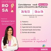 Tarde Especial está sendo preparado para as mulheres alusivo ao Outubro Rosa