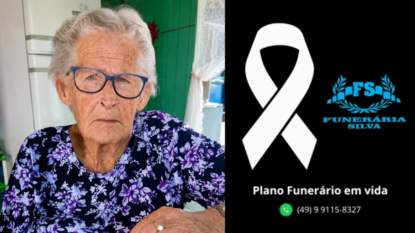 Comunicamos o falecimento de Frieda Lamb