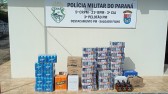 Polícia Militar apreende veículo carregado com bebidas de origem estrangeira