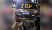 PRF apreende 130 kg de maconha após perseguição cinematográfica em Joaçaba