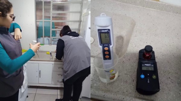 Vigilância Sanitária cerqueirense coleta amostras de água pelo município