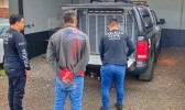 Polícia Civil e Polícia Militar cumprem mandado de prisão de homem suspeito de roubar veículo no interior do município