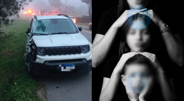 Irmãos de 7 e 14 anos morrem atropelados ao atravessar a BR-470