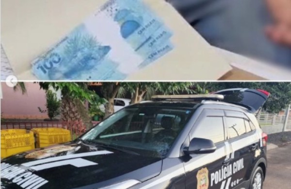 Homem é preso com cerca de mil reais em dinheiro falso