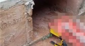 Coveiro vê cimento fresco e descobre mulher enterrada viva em Cemitério de MG